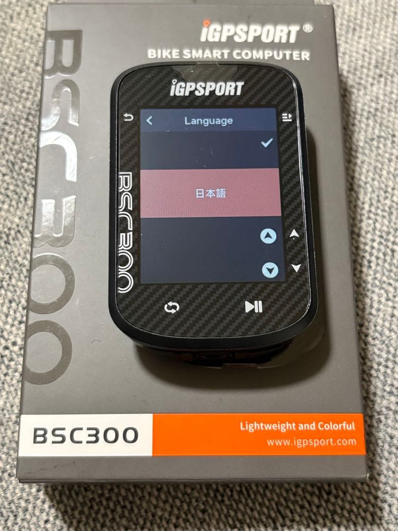 iGPSPORT BSC300 本体 シリコンカバー 付き