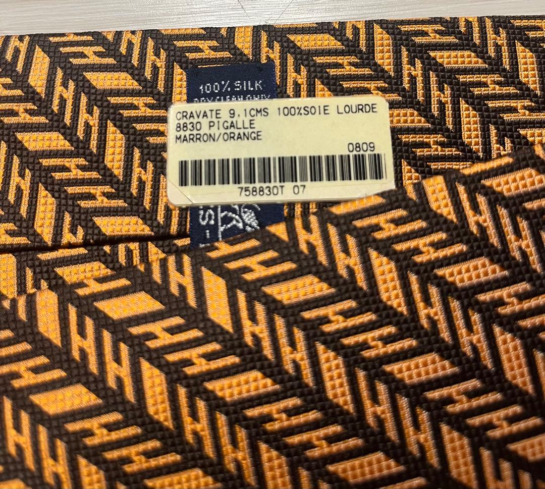 新品未使用 エルメス ネクタイ