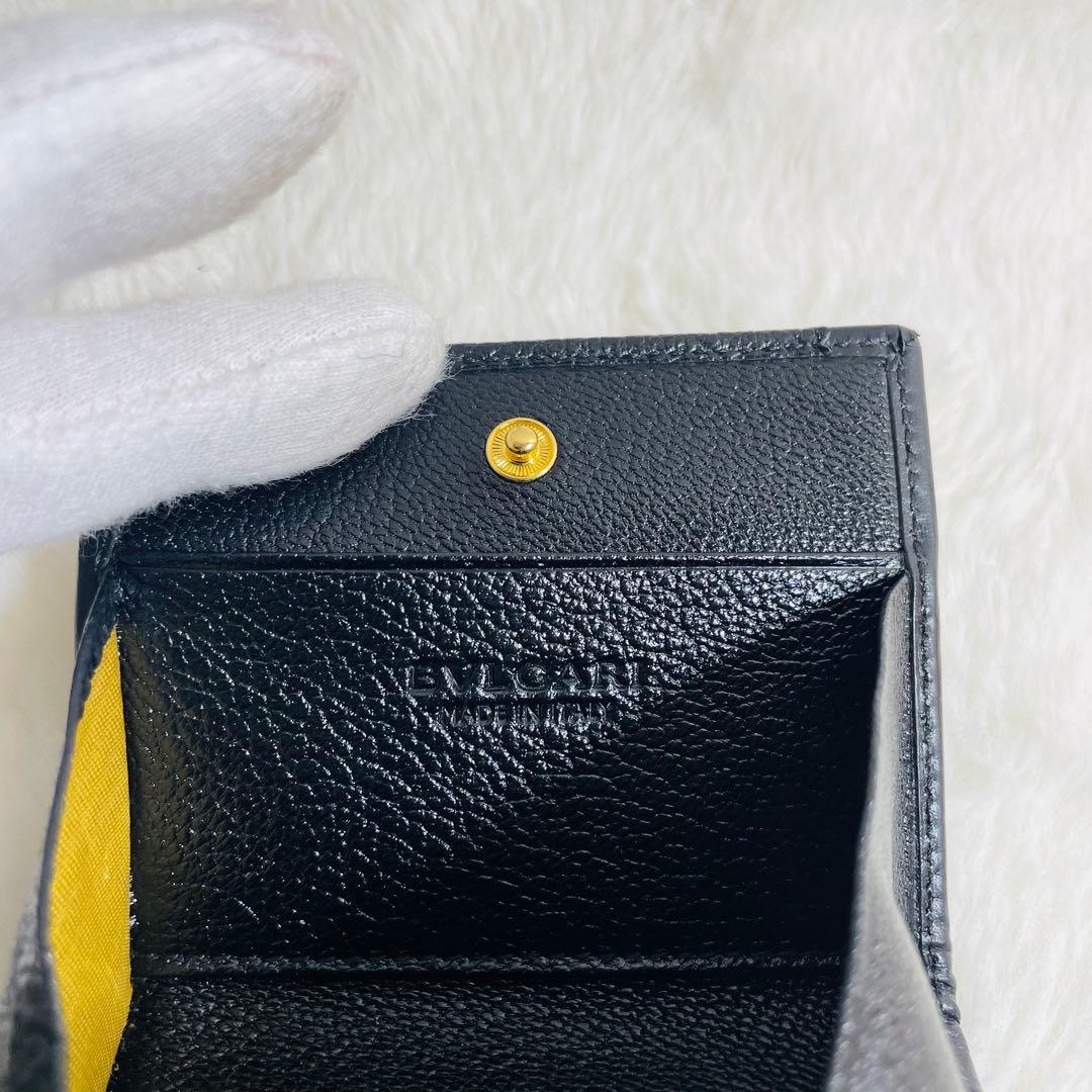 新品未使用　BVLGARI 箱付ドッピオトンド　ケース　ブラック　希少