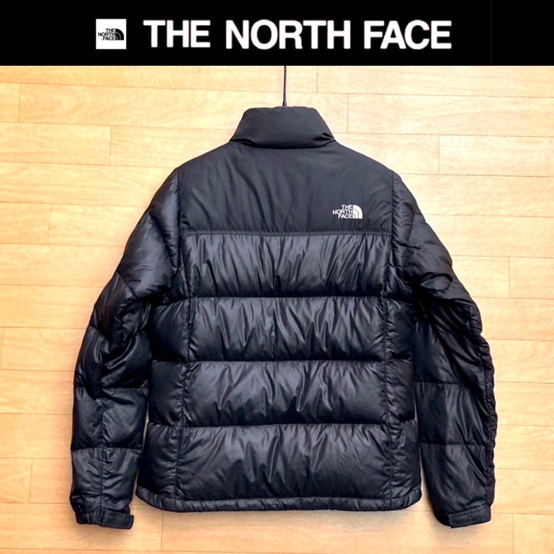 ザ ノースフェイス ヌプシ ダウンジャケット M 黒 ダウン 美中古品