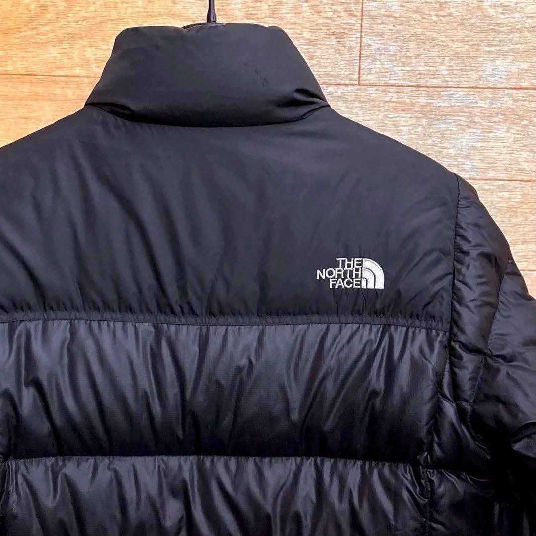 ザ ノースフェイス ヌプシ ダウンジャケット M 黒 ダウン 美中古品