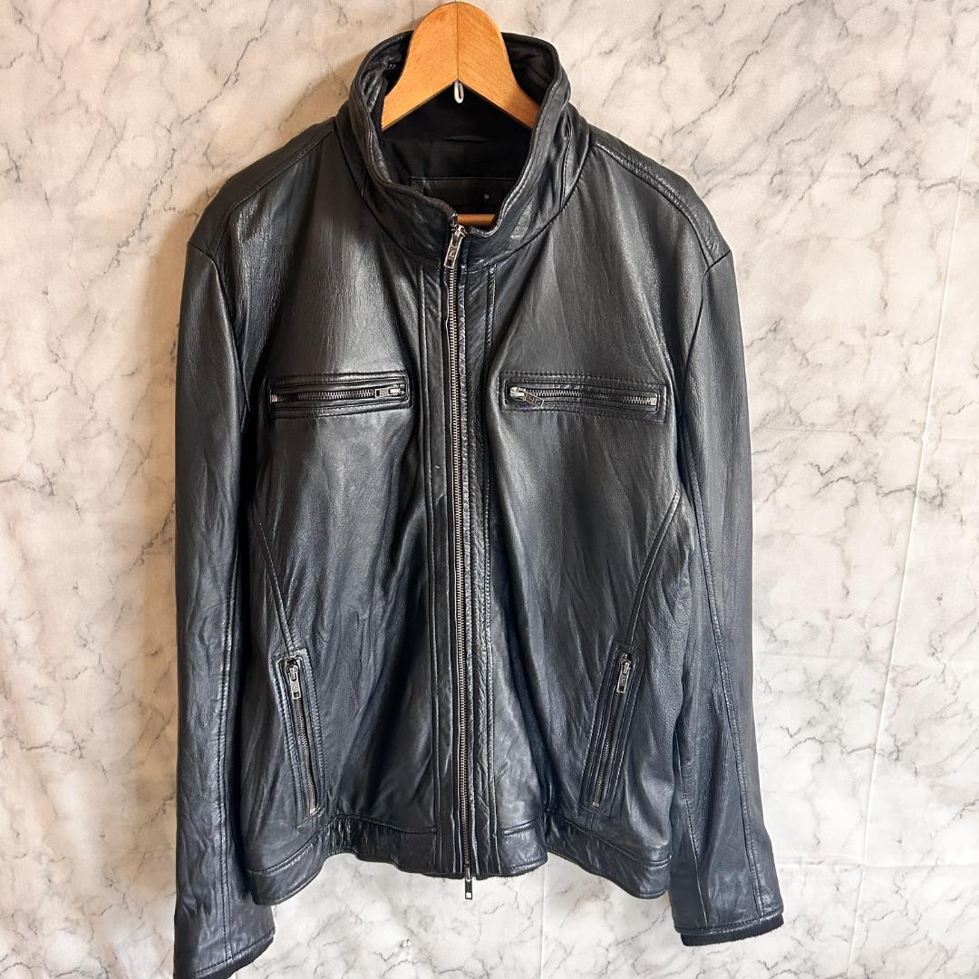 Liugoo Leathers リューグーレザーズ シングルライダースジャケット