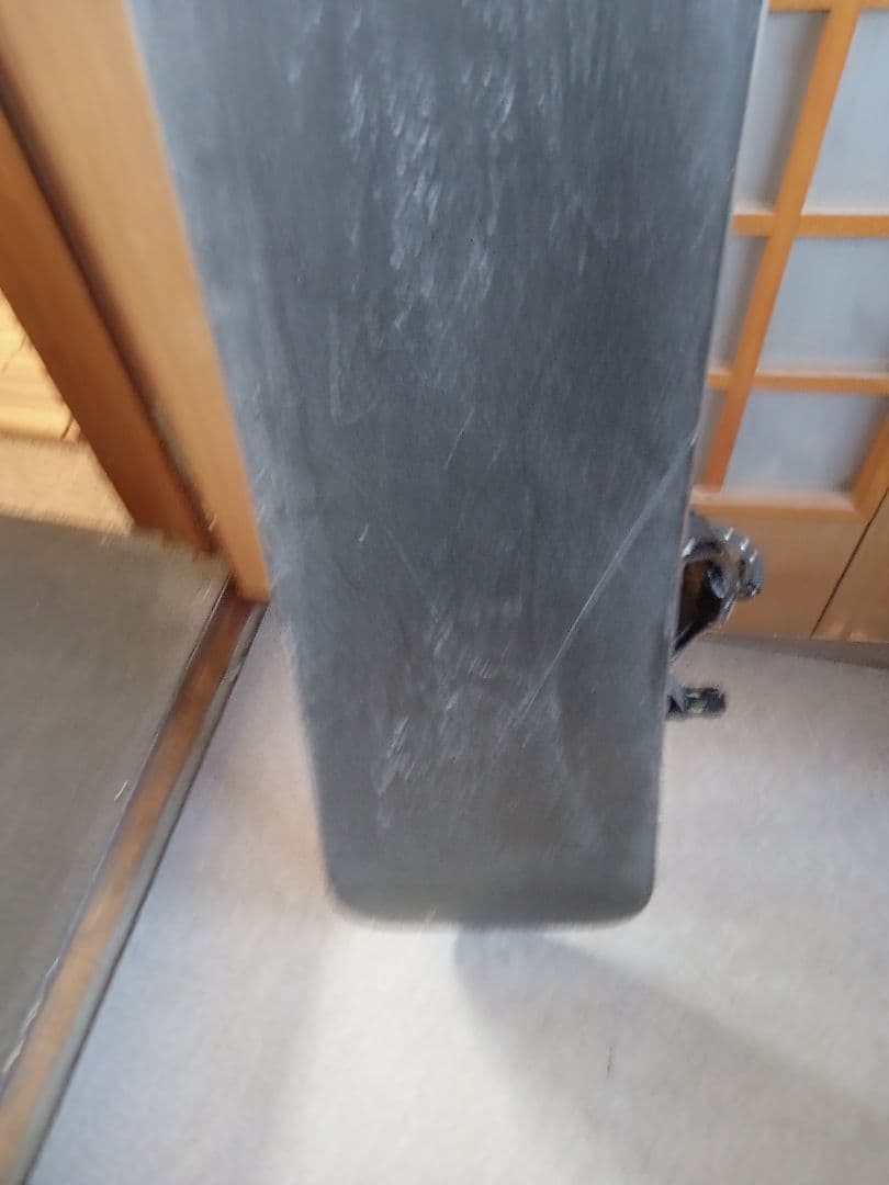 スノーボード 赤/黒 ビンディング付き