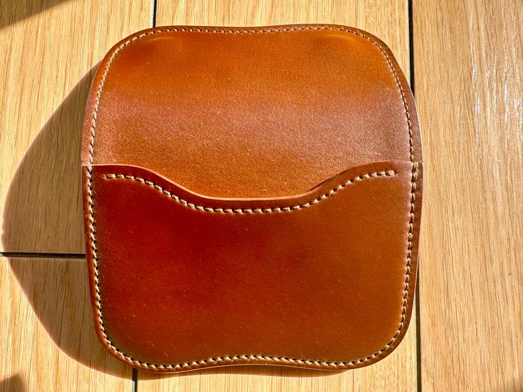 【美品】ラストクロップス　タング　シェルコードバン　バーボンカラー