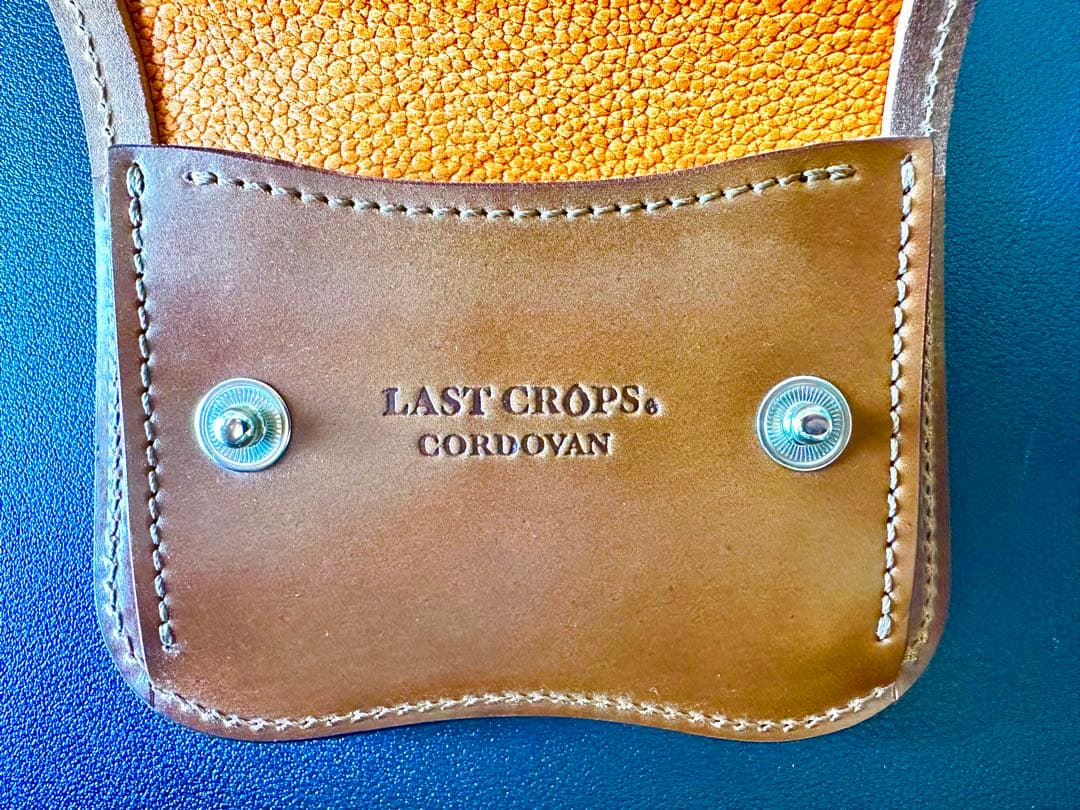 【美品】ラストクロップス　タング　シェルコードバン　バーボンカラー