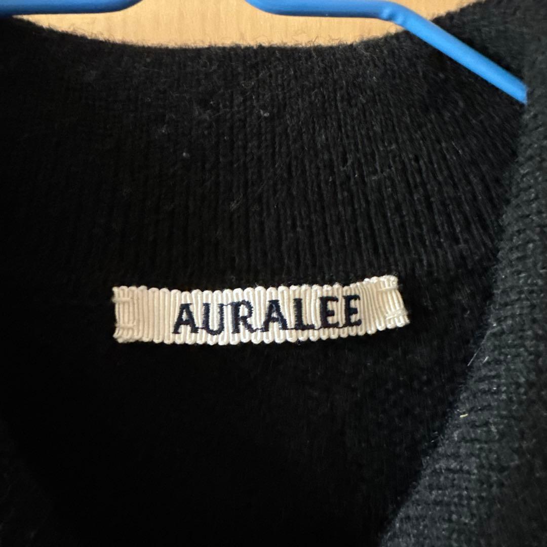 バ*ン様 AURALEE WOOL CASHMERE KNIT CARDIGAN