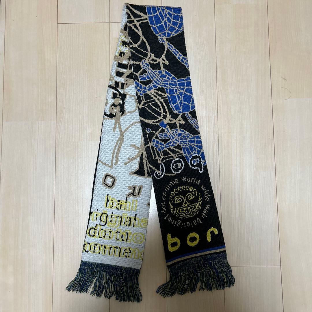 BAL ジャガードニットサッカースカーフ　マフラー