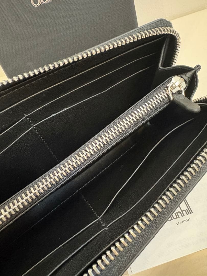新品未使用　dunhill ブラック 長財布