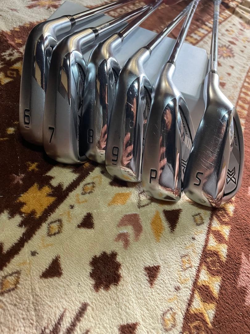 【美品】6本 ゼクシオ エックス アイアン 2024 ダイナミックゴールド95