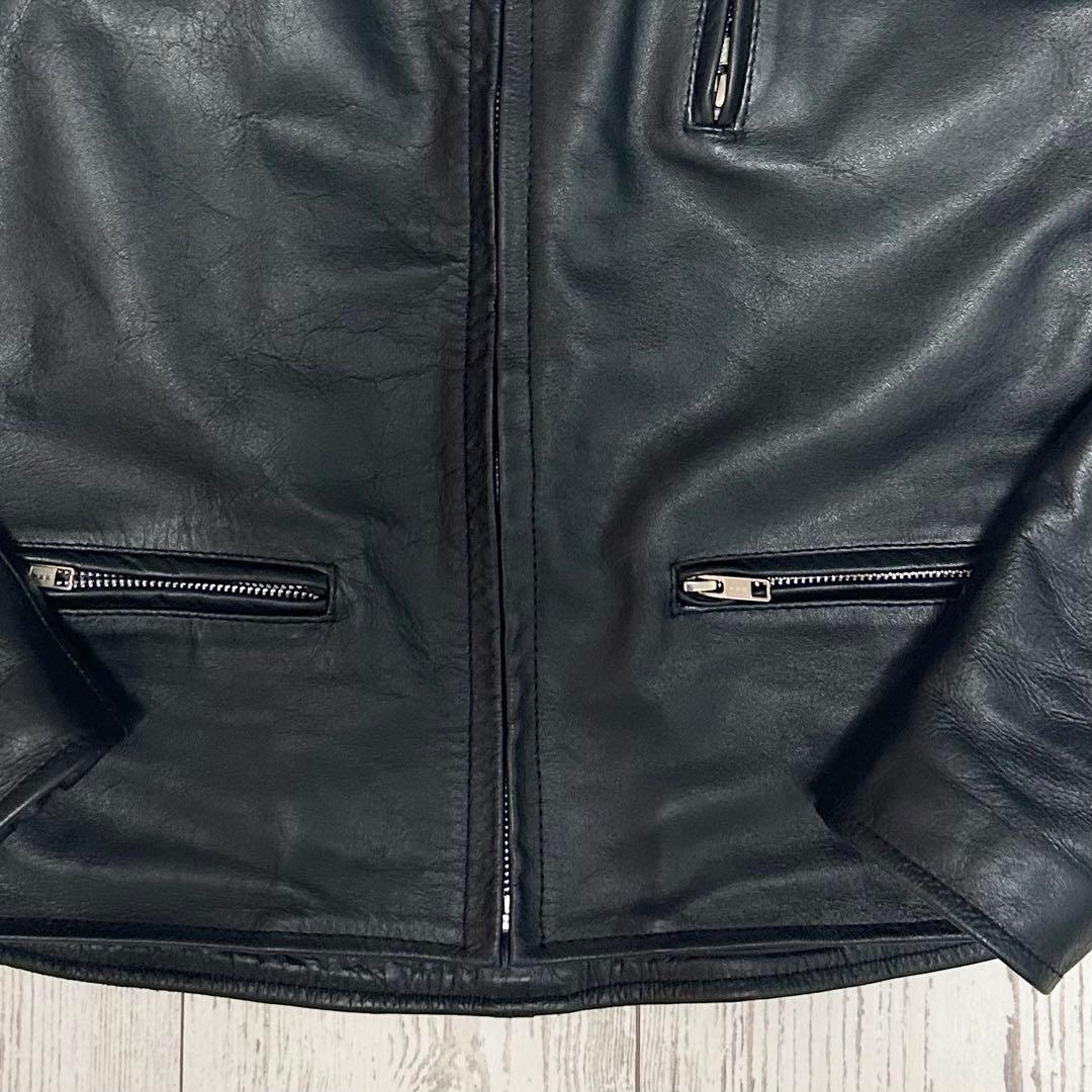 HORN WORKS シングルライダース バッファローレザー Mサイズ