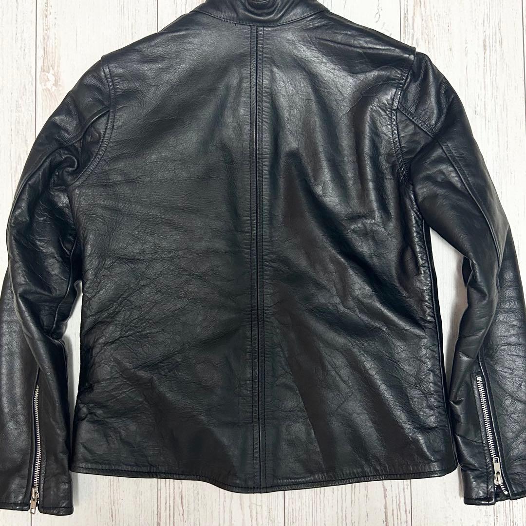 HORN WORKS シングルライダース バッファローレザー Mサイズ