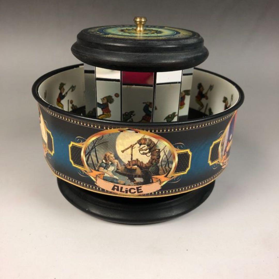 【プラキシノスコープ】回転覗き絵　レトロ　アンティーク　スペイン製