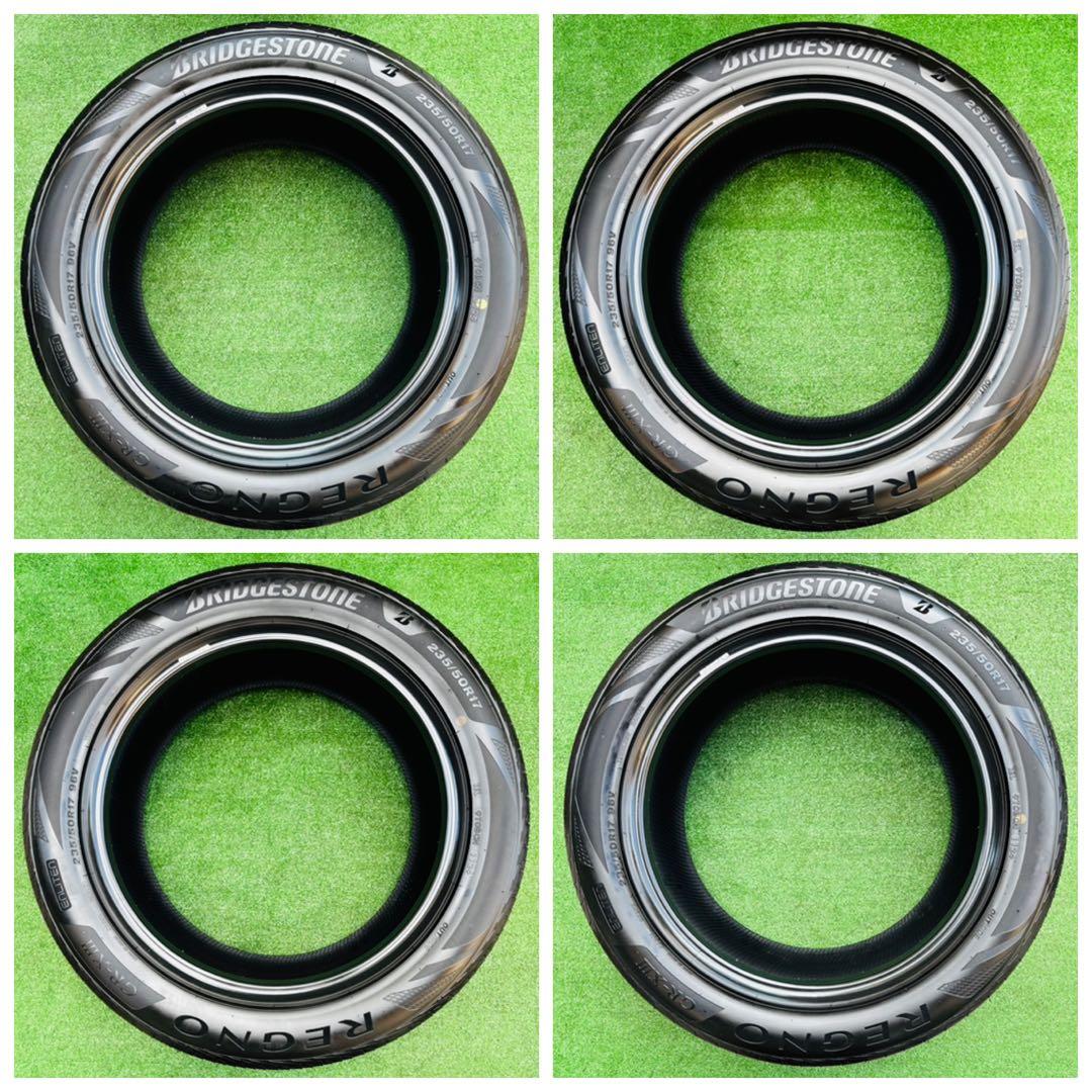 BRIDGESTONE REGNO 235/50R17 96V. 2024年製。