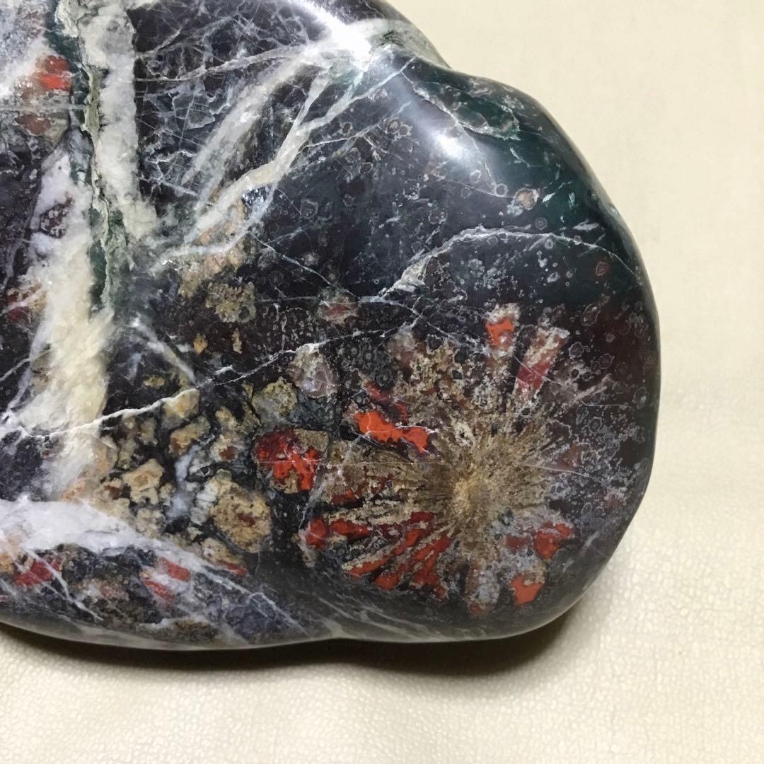 鑑賞石 菊花石 /飾石/盆石/水石/鉱石/自然石/置物