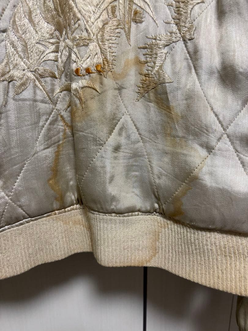 50s ビンテージスカジャン　NO1ジップ