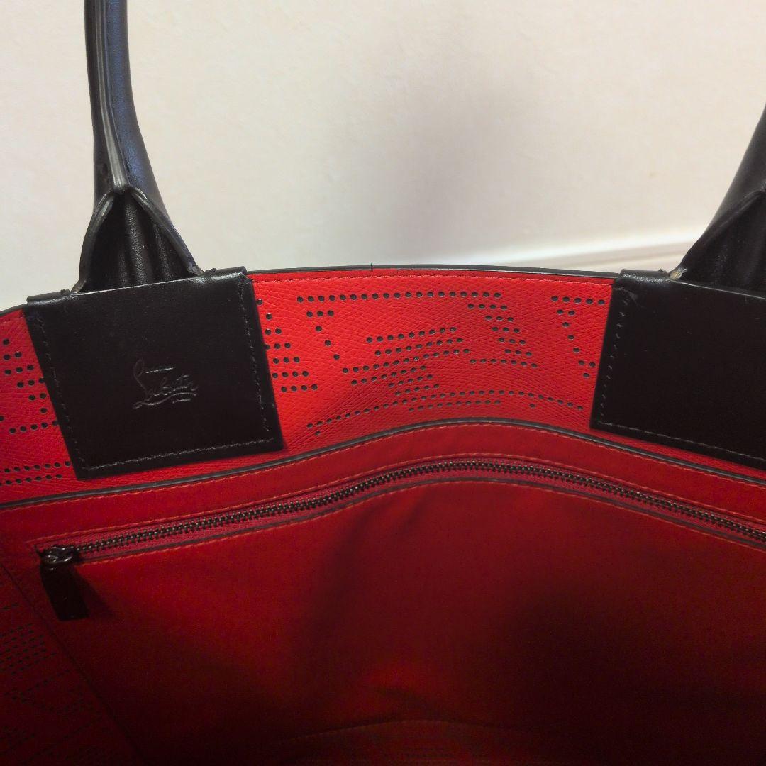 クリスチャンルブタン レザートートバッグ