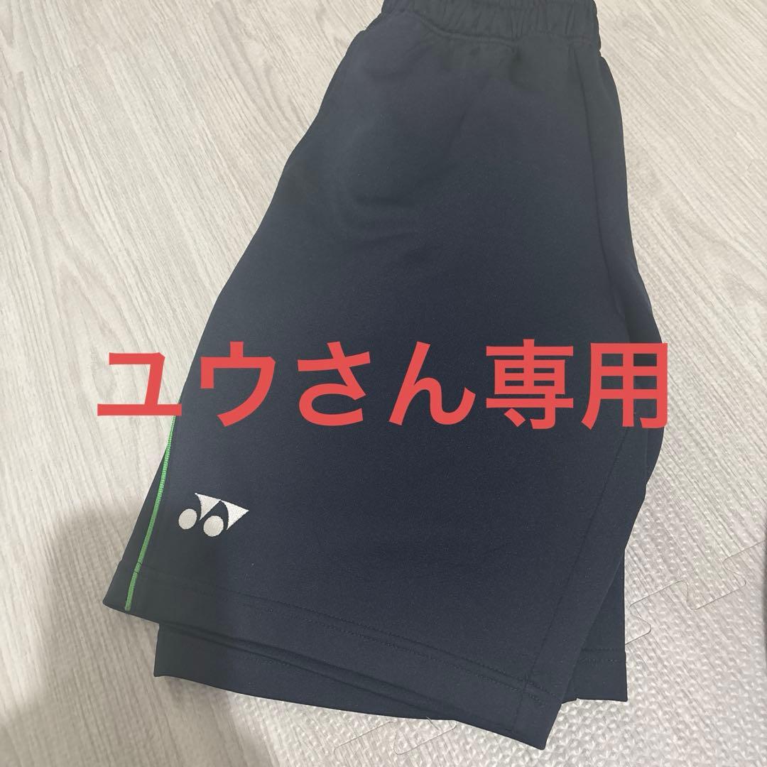 YONEX ブラック ハーフパンツ