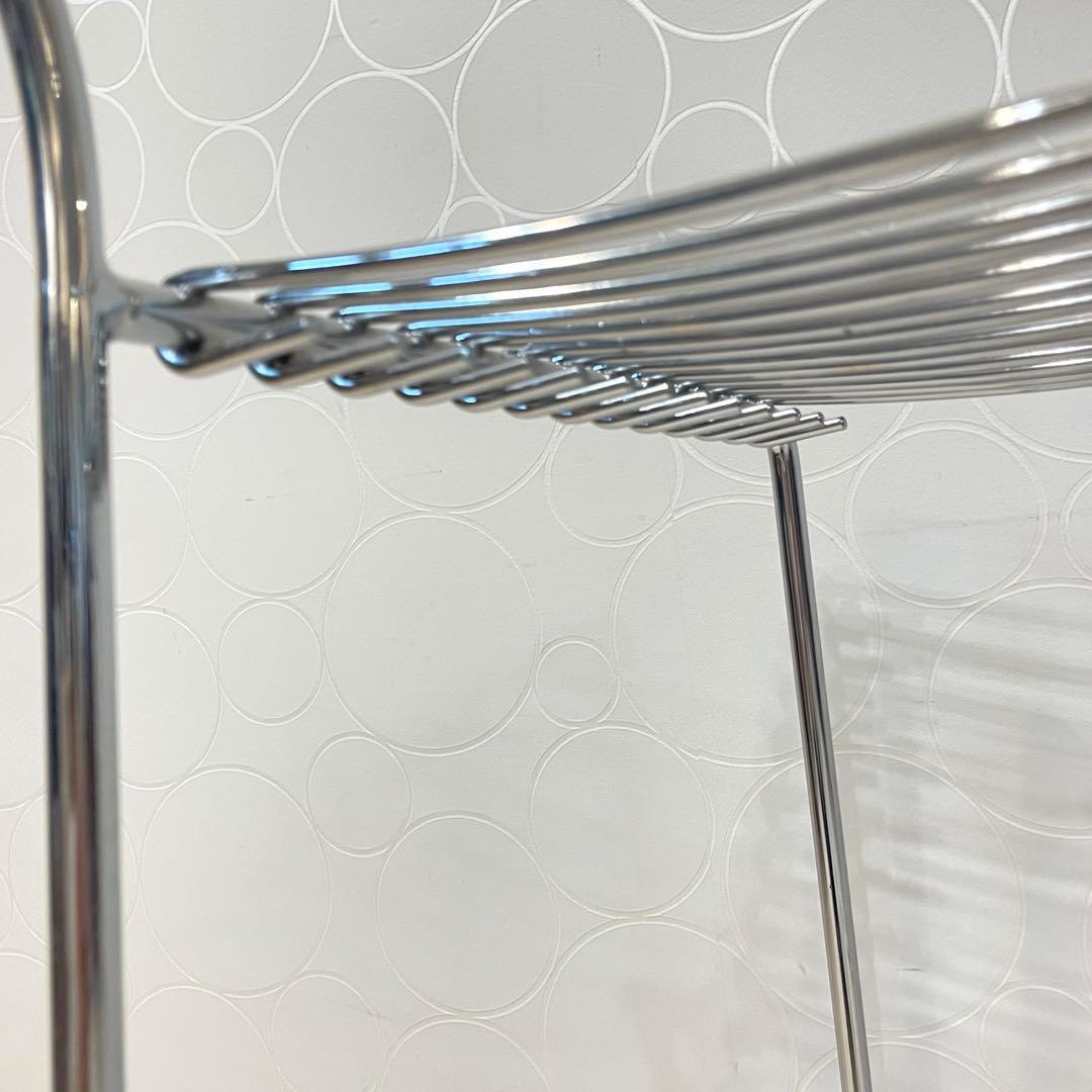 【希少】スチール ロッドチェア バーチェア ハイチェア アンティーク 北欧風