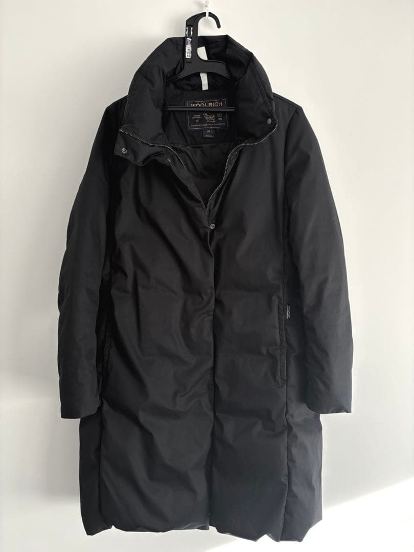 woolrichダウンブラック　クリーニング済