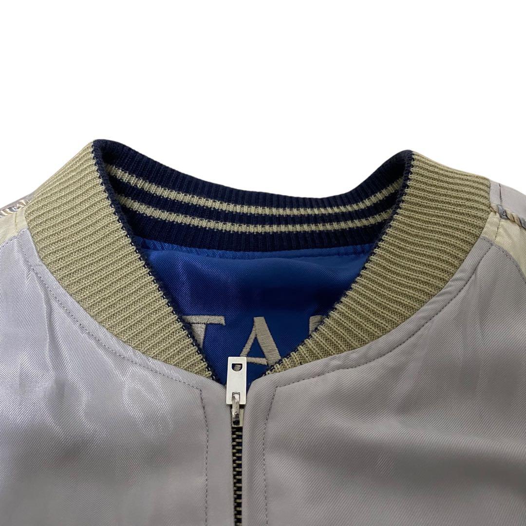 ひ*た様 【両A面】テーラー東洋スカジャンリバーシブル龍 × JAPANマップ