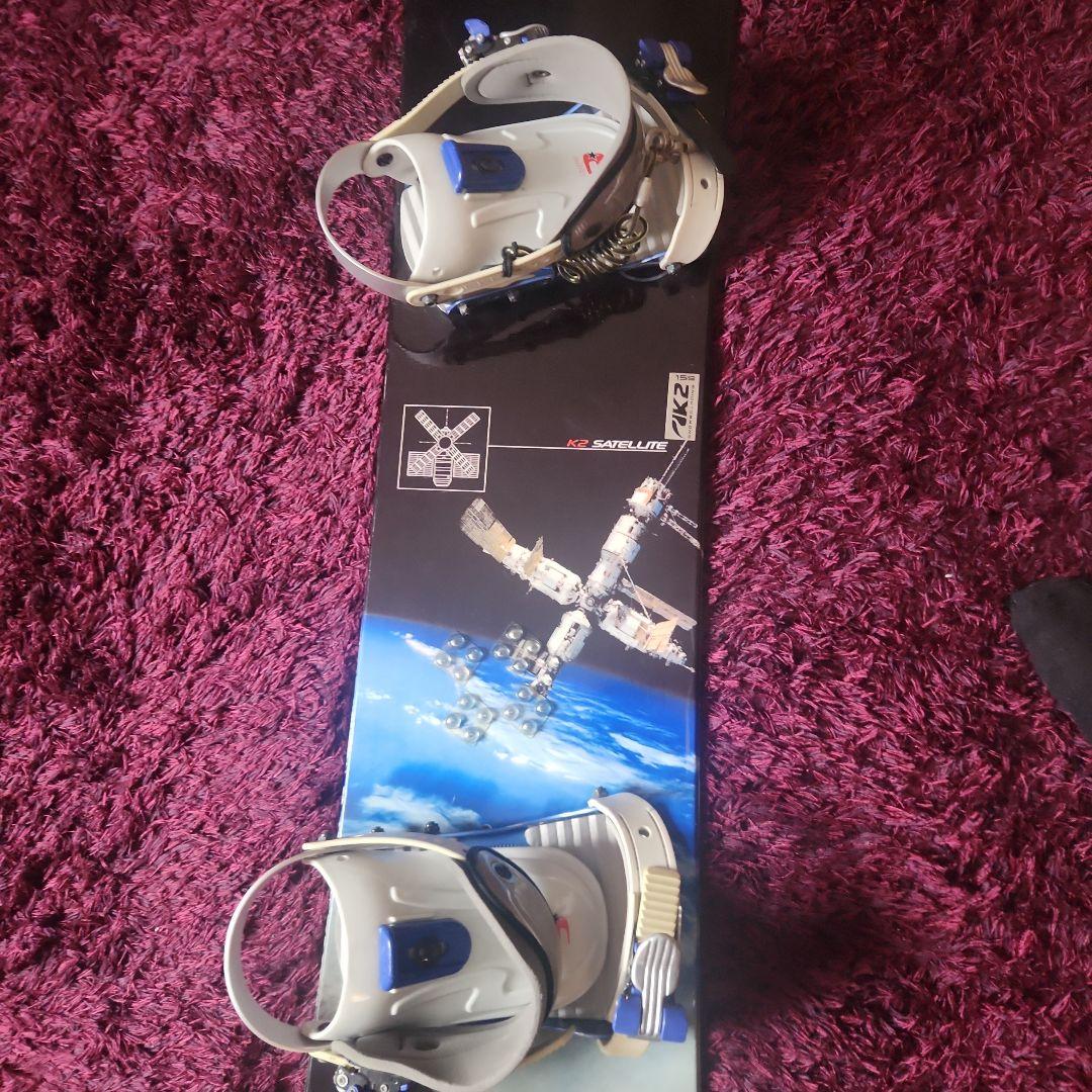 スノーボード　K2 SATELLITE＋バインディング＋ボードケース