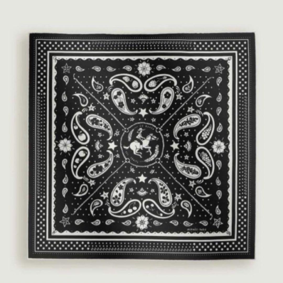 エルメス スカーフ55 シルクバンダナ ロデオ・デ・フルーツ