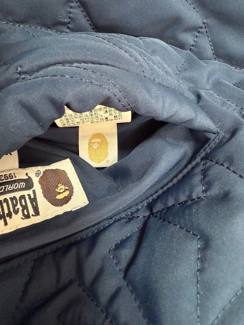 APE リバーシブル　スタジャン　ジャンパー　サイズXL エイプ　ベイプスタ