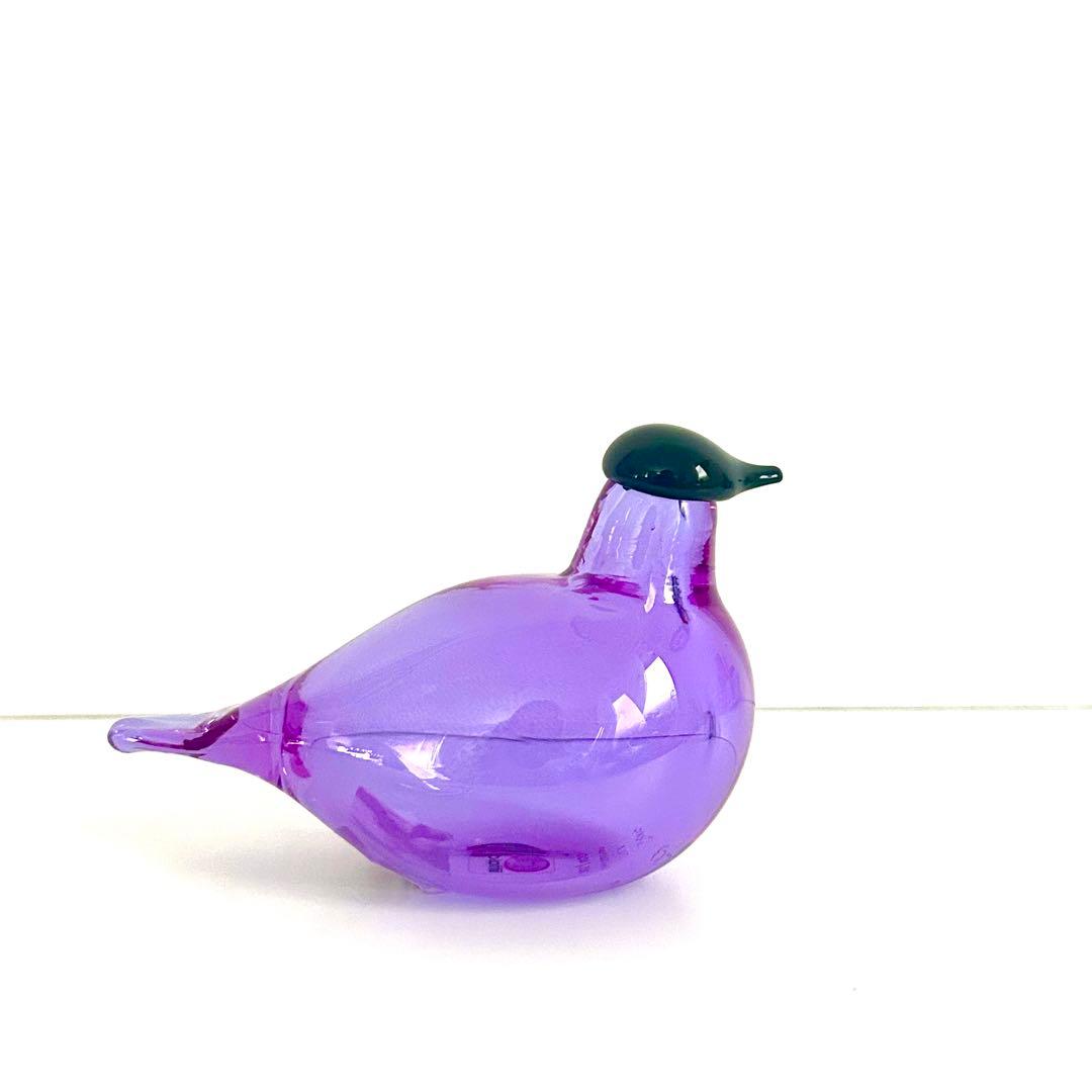 新品イッタラ バード オイバトイッカ チフチャフ アメジスト表参道