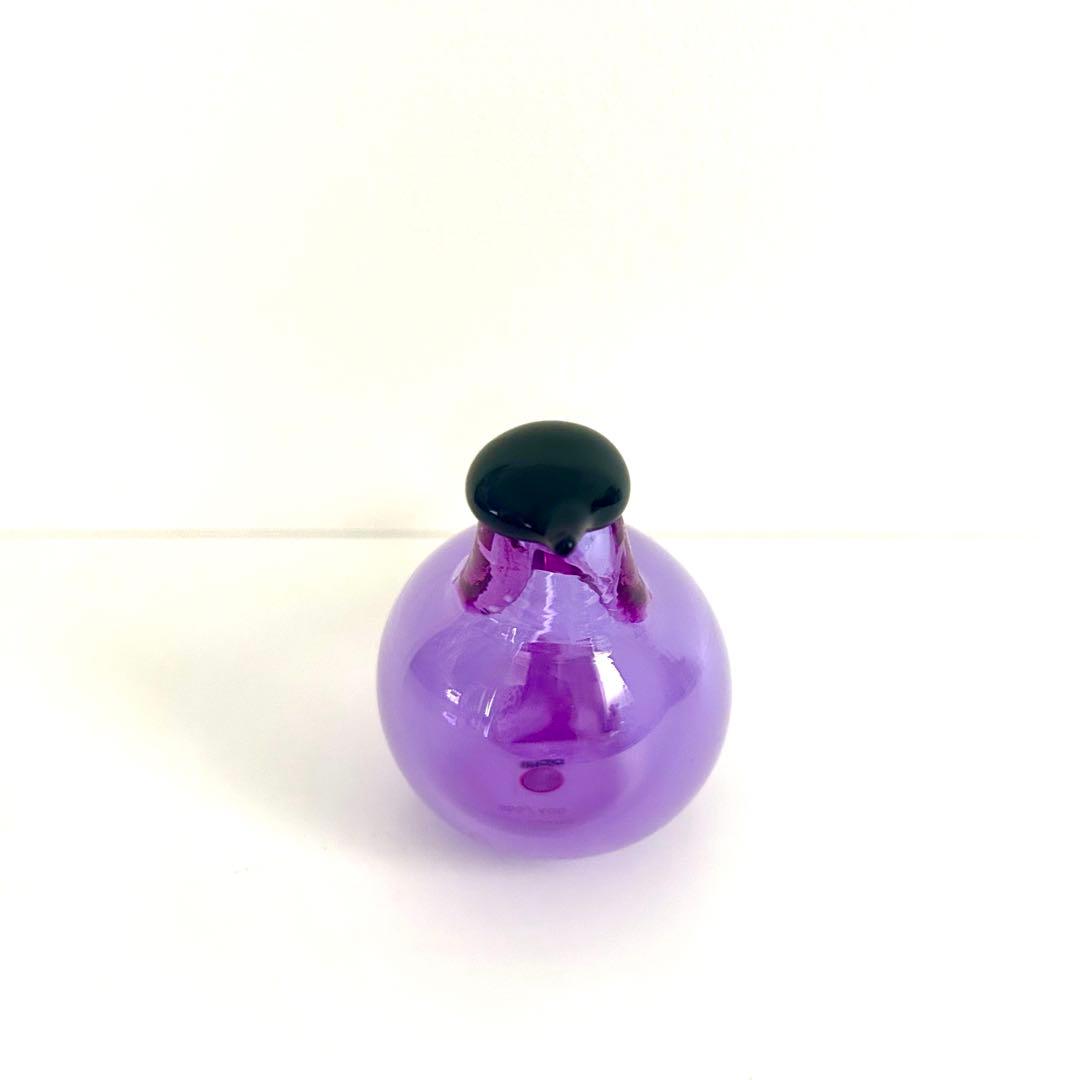 新品イッタラ バード オイバトイッカ チフチャフ アメジスト表参道