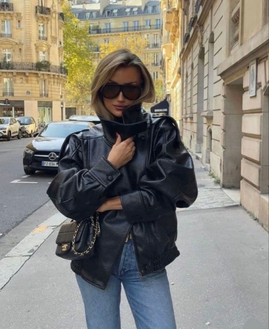 ZARA ブラックレザージャケット XS 未使用新品 今季