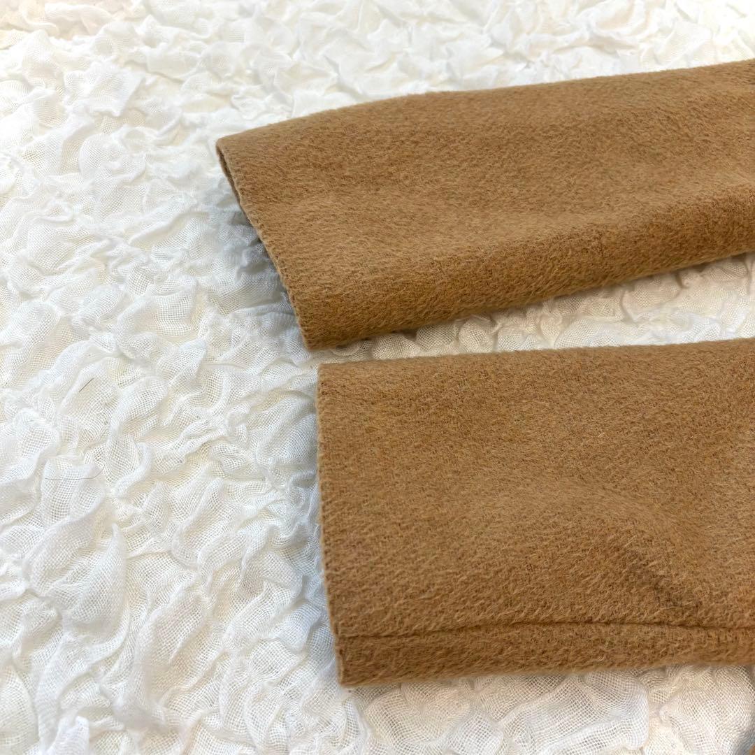 ブルーガール レオパード コート ラビット ファー blugirl ミドル丈 S