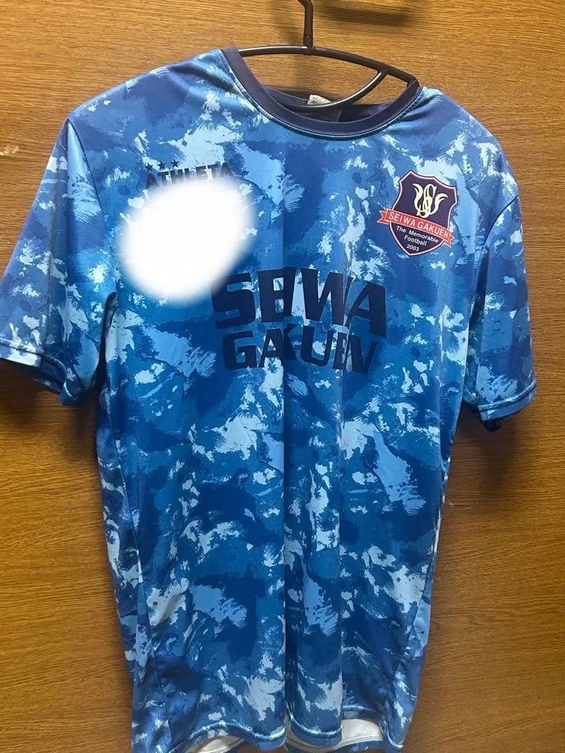 聖和学園 練習着 水色 半袖 Mサイズ