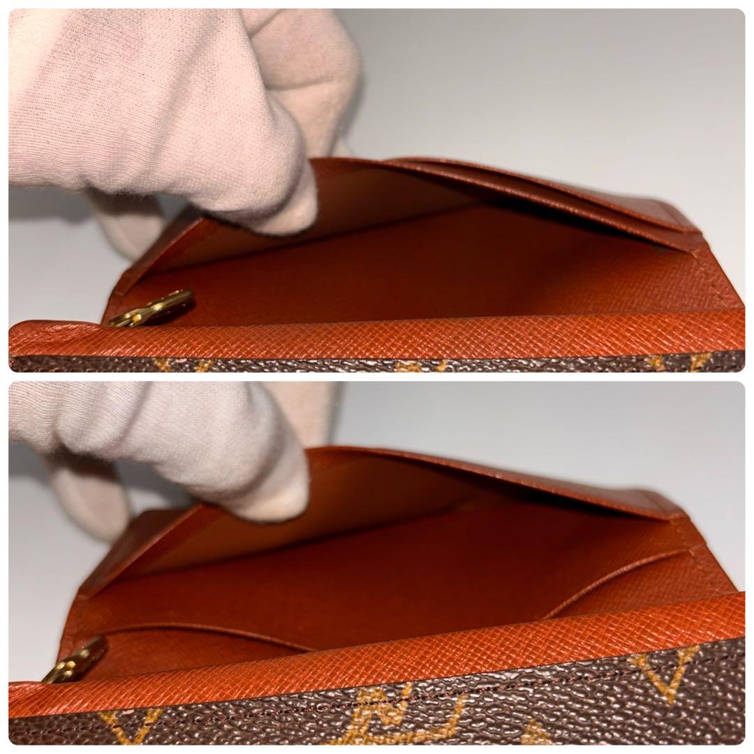 ✨鑑定済み✨ルイヴィトン✨モノグラム✨ポルトモネビエ トレゾール 二つ折り財布