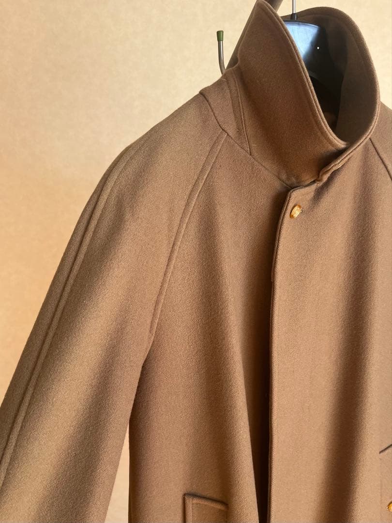 j*l様 Grenfell コート ステンカラーコート ウール キャメル 英国製