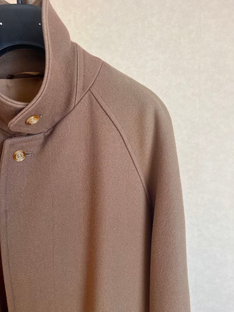 j*l様 Grenfell コート ステンカラーコート ウール キャメル 英国製