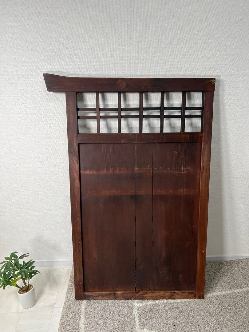 【希少】衝立　嫁隠し　京都　京町古民家　目隠し　古道具　パーテーション　間仕切り