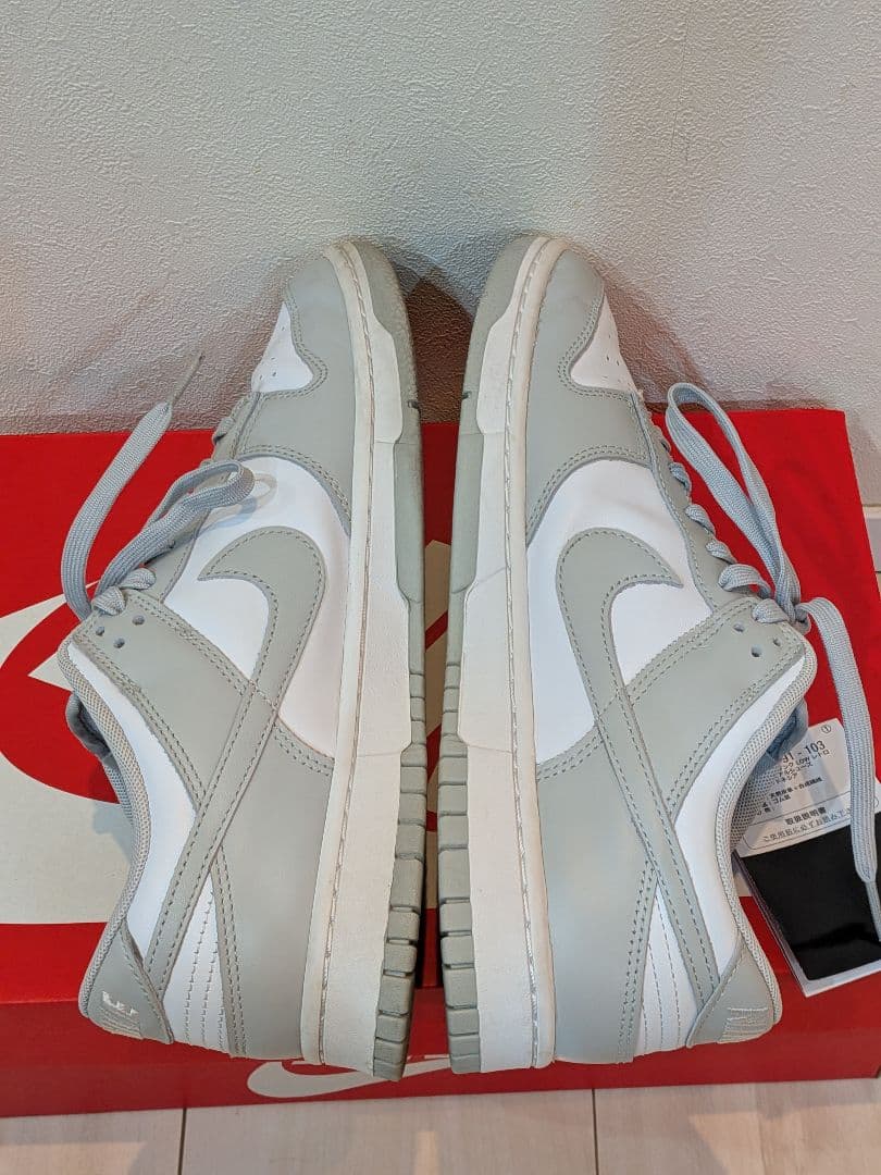 DUNK LOW \"GREY FOG\" ダンク ロー グレーフォグ　27.5cm