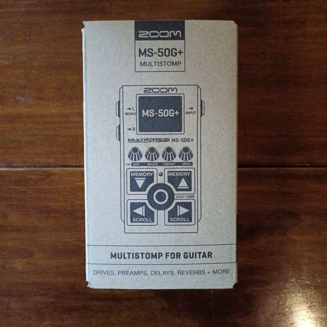 【未開封・未使用】ZOOM / MS-50G+ マルチストンプペダル