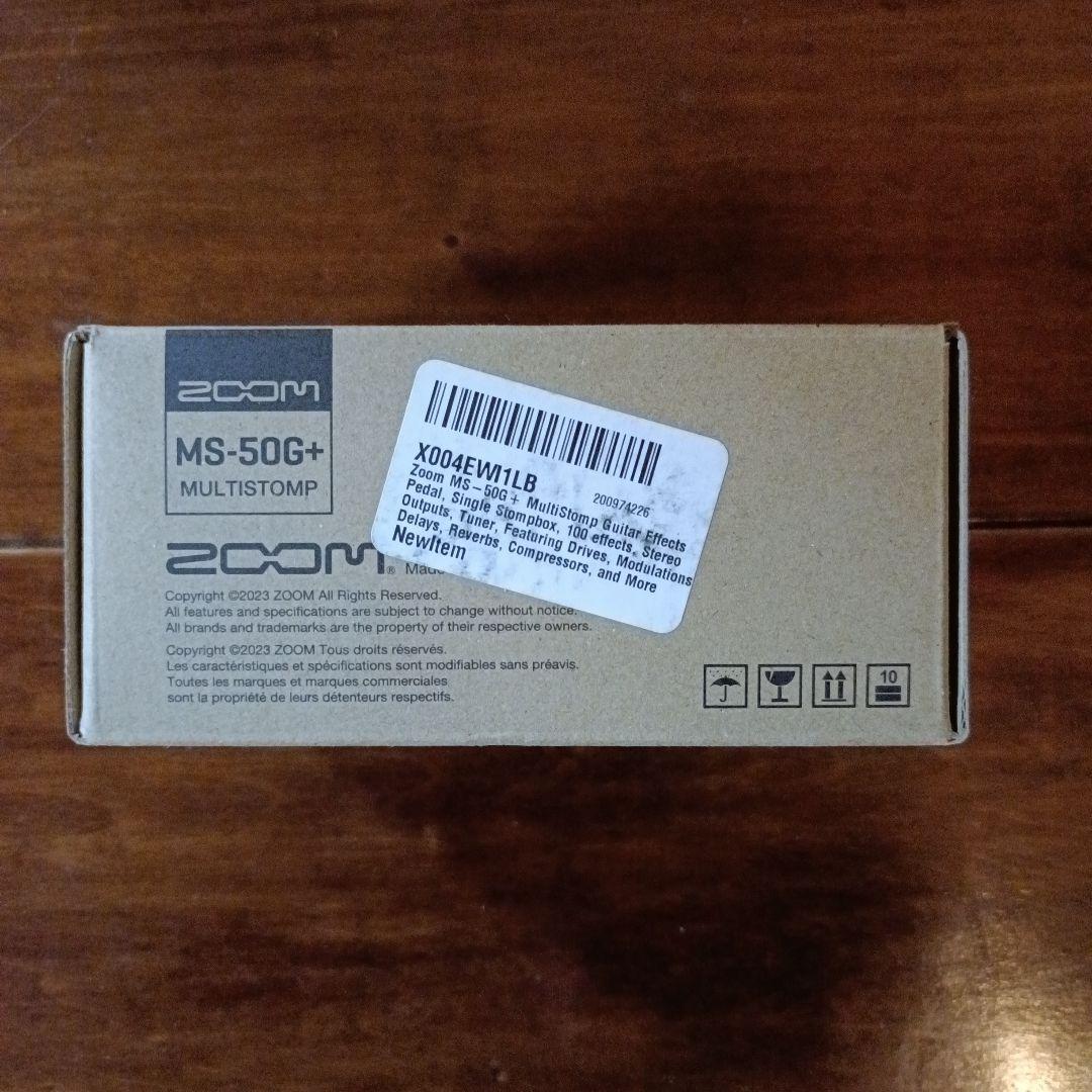 【未開封・未使用】ZOOM / MS-50G+ マルチストンプペダル