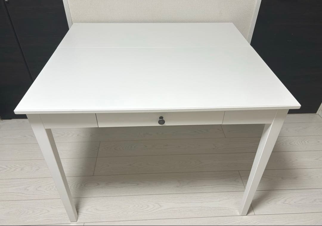 【極美品】IKEA IDANÄS イダネス　ドロップリーフテーブル