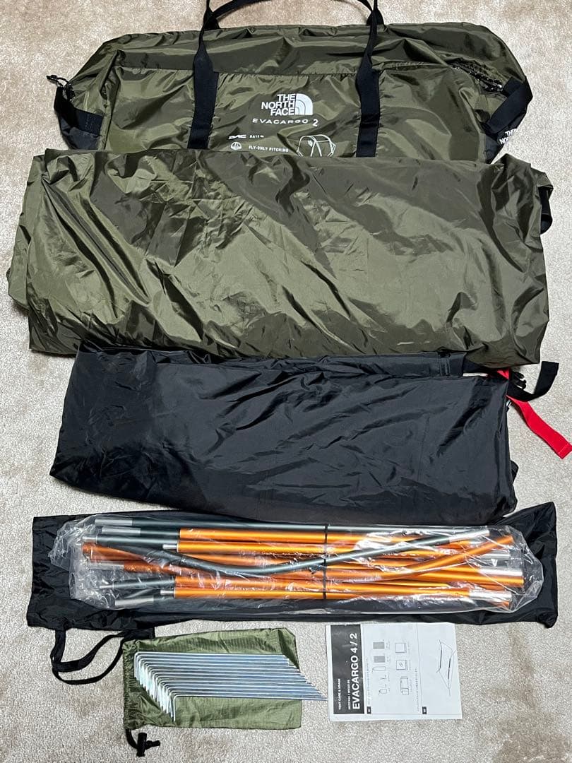 THE NORTH FACE EVACARGO 2 エバカーゴ2 テント