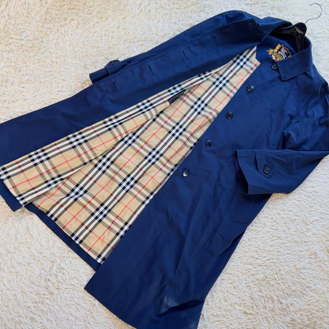 希少✨️BURBERRY ヴィンテージ ノバチェック ステンカラーコート ロング