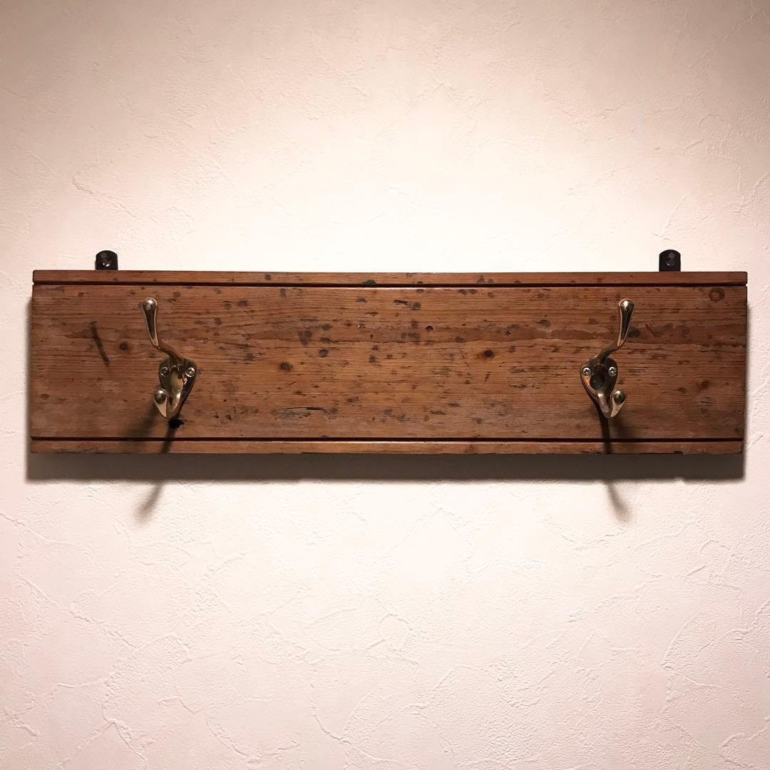 オールドパイン　壁掛け コート掛け フック