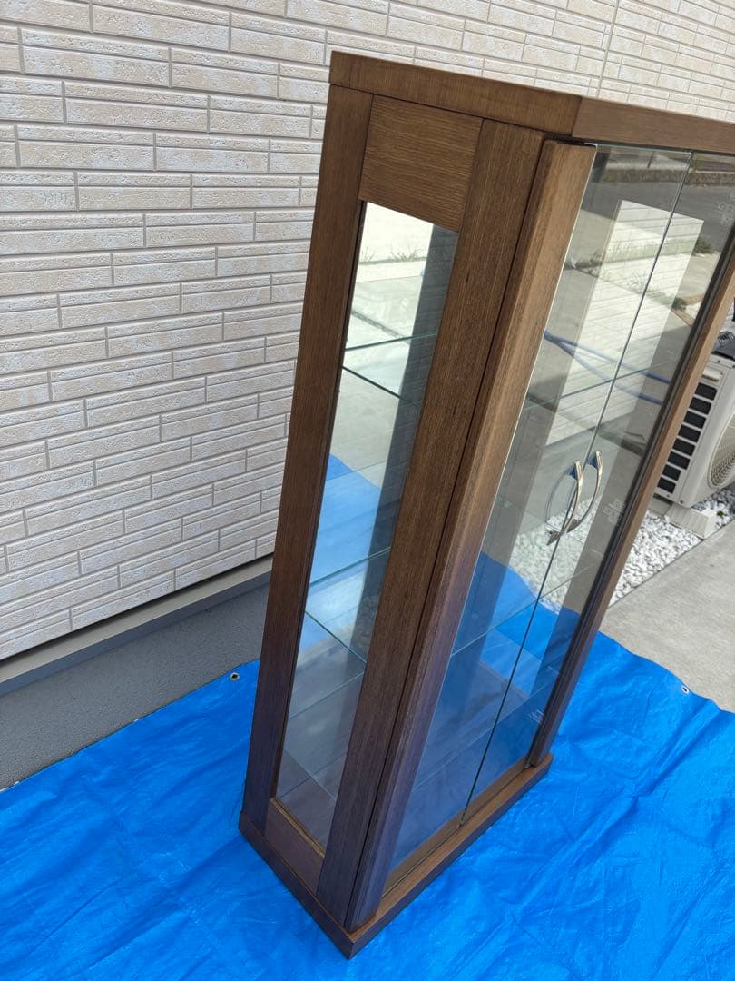 美品‼︎コレクション棚 食器棚 ガラス