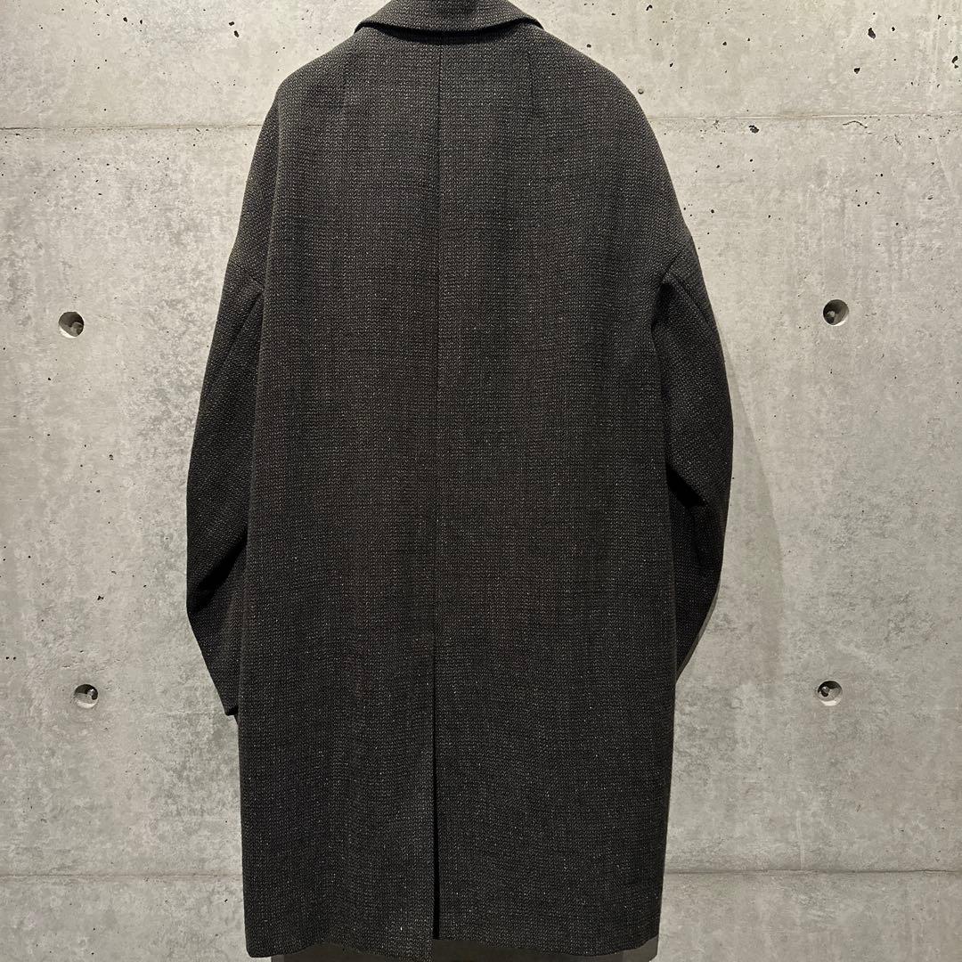 visvim HAMMONS COAT(TWEED)BLACK・size2