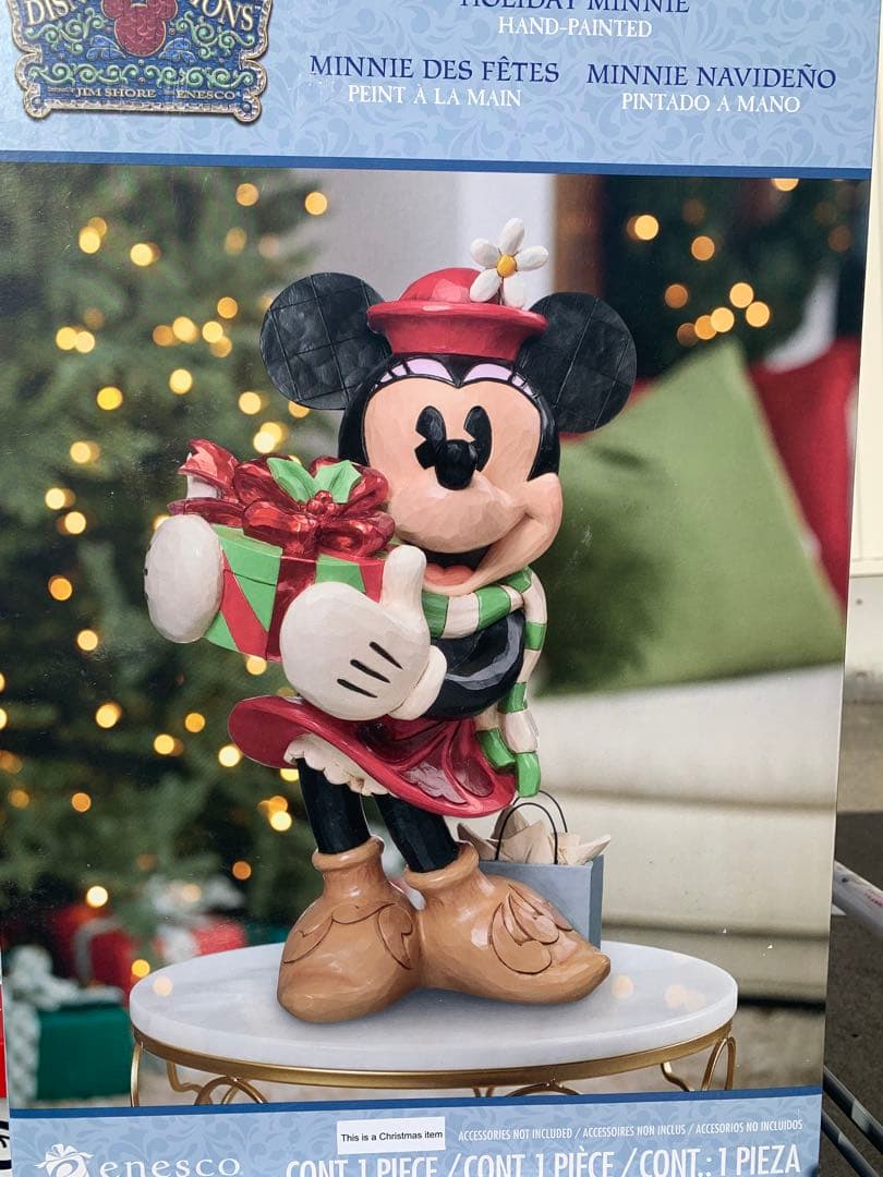 コストコ　クリスマス　ジムショア　ディズニー　ミニー　約43cm 最安値