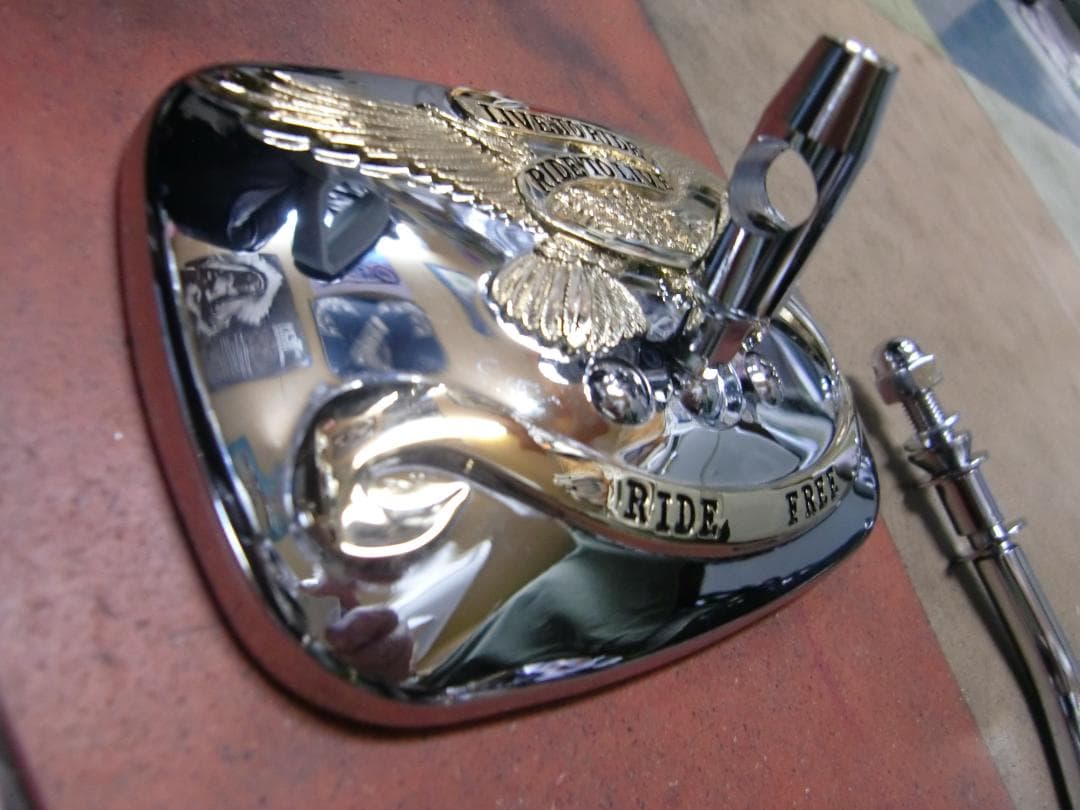 0640-0476.ゴールドイーグルライブツーライドミラー2個セット