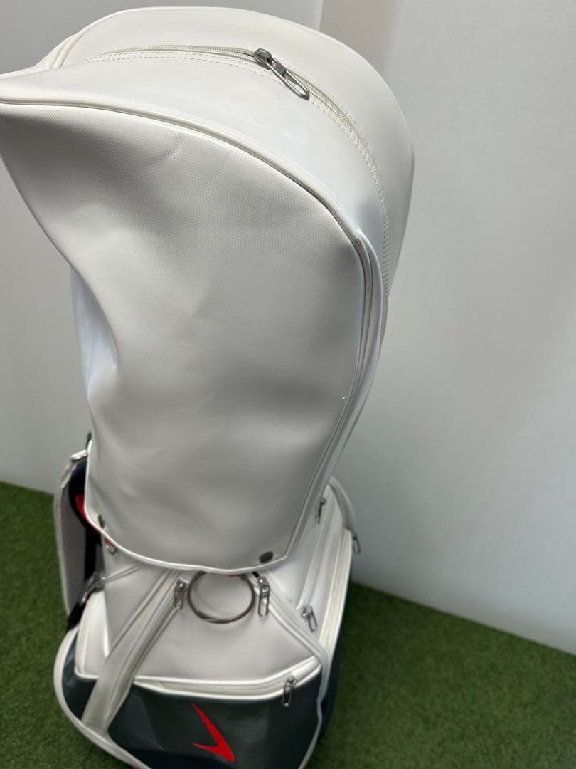 Nike ゴルフバッグ・キャディバッグ ホワイト/グレー/レッド　状態良好
