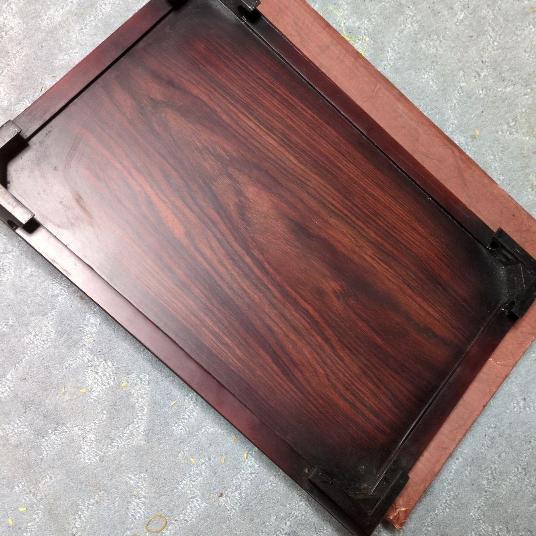 高級華台 深い赤色 木製