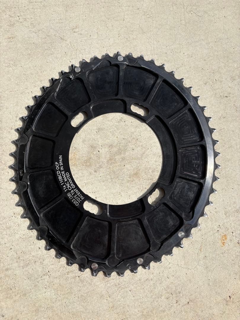 ROTOR Q-Ring Carbon 53T チェーンリング